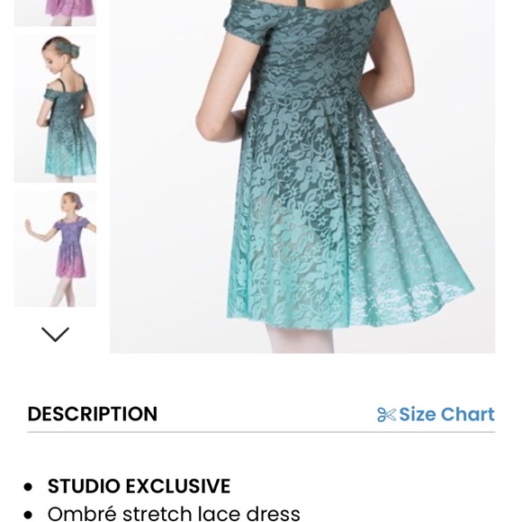 Weissman Life 13344 Dance costume LC - Picture 2 of 5